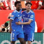 El Real Madrid derrotó 1-0 al Sevilla en su visita al Estadio Ramón Sánchez Pizjuán en la penúltima jornada de LaLiga EA Sports.