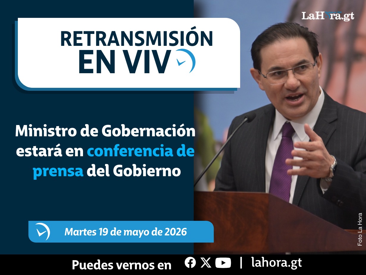 Retransmisión: Ministro de Gobernación estará en conferencia de prensa del Gobierno