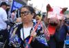 Interpretación de la actriz Nety Marroquín como Consuelo Porras y una semejanza a su círculo cercano. Foto La Hora: Daniel Ramírez
