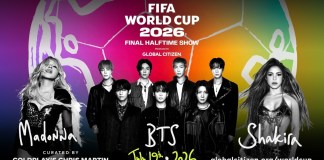 Shakira, Madonna y BTS serán los artistas invitados al show de medio tiempo de la final del Mundial 2026.