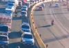 La PMT de Villa Nueva informó de tránsito lento en su jurisdicción por la colisión de dos tráileres en el kilómetro 30 de la ruta al Pacífico en dirección al Sur.