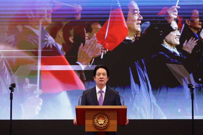 Presidene de Taiwán, William Lai