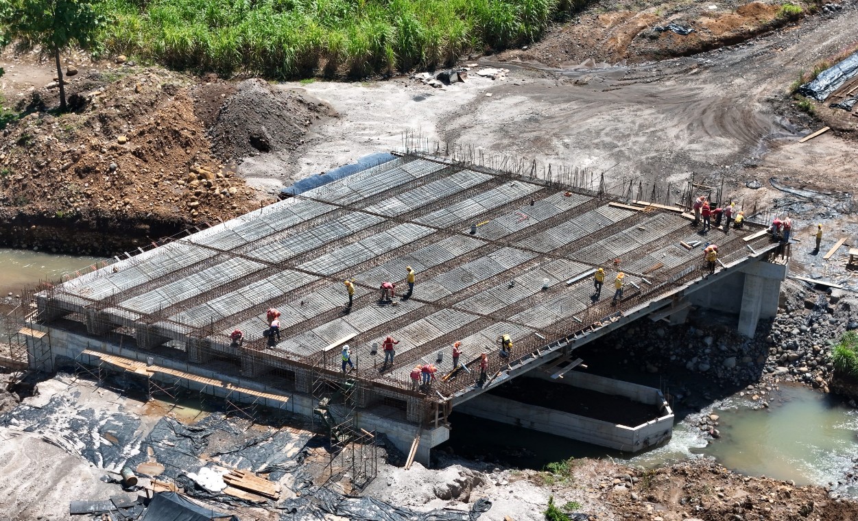 Estructuras construidas en el proyecto. Foto La Hora: Xochi.