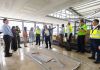 Aeropuerto La Aurora presenta avances en modernización ante sector empresarial.