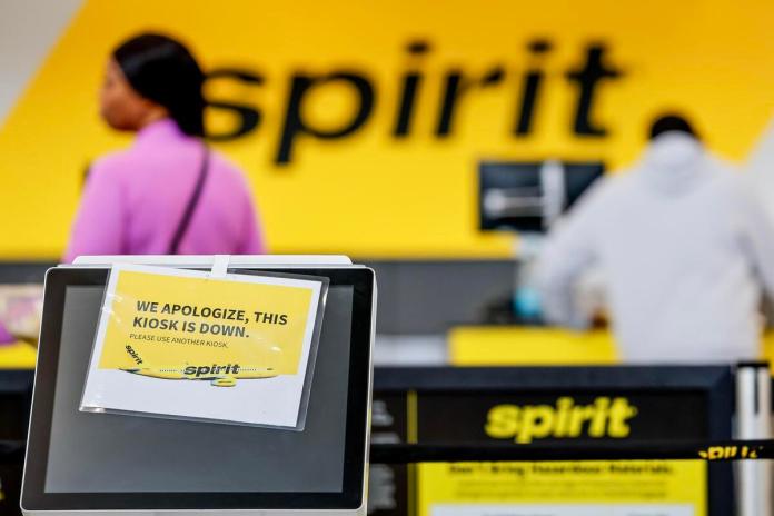Spirit Airlines wind-down operations