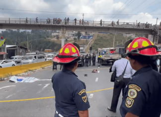 A la altura del kilómetro 42 de la ruta interamericana, deja a una persona herida y otra fallecida. Foto: ASONBOMD