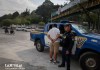Detienen a agresor de agente de PMT. Foto: PNC