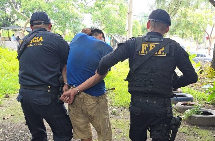 Alias “Shagy” fue capturado en Escuintla luego de ser denunciado por realizar disparos al aire.