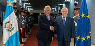 Presidente del Consejo Europeo arriba al país y hoy se reúne con el presidente Arévalo El presidente del Consejo Europeo, António Costa comienza este miércoles su visita oficial en el país y sostendrá una reunión con el presidente Bernardo Arévalo.