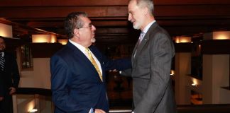 El presidente Bernardo Arévalo sostuvo un encuentro con el Rey Felipe VI, en San José, Costa Rica, en el marco de la toma de posesión de Laura Fernández.