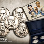 Banguat dedica monedas conmemorativas a cinco referentes del arte guatemalteco.