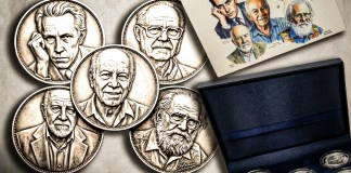 Banguat dedica monedas conmemorativas a cinco referentes del arte guatemalteco.