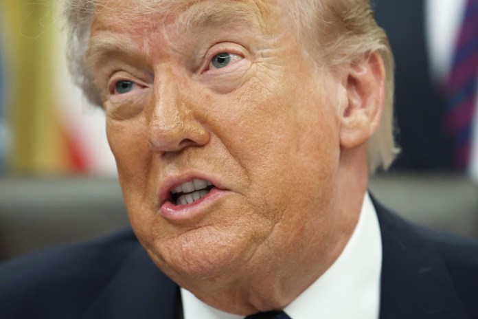 Imagen de archivo, del presidente de Estados Unidos, Donald Trump. Foto La Hora: EFE