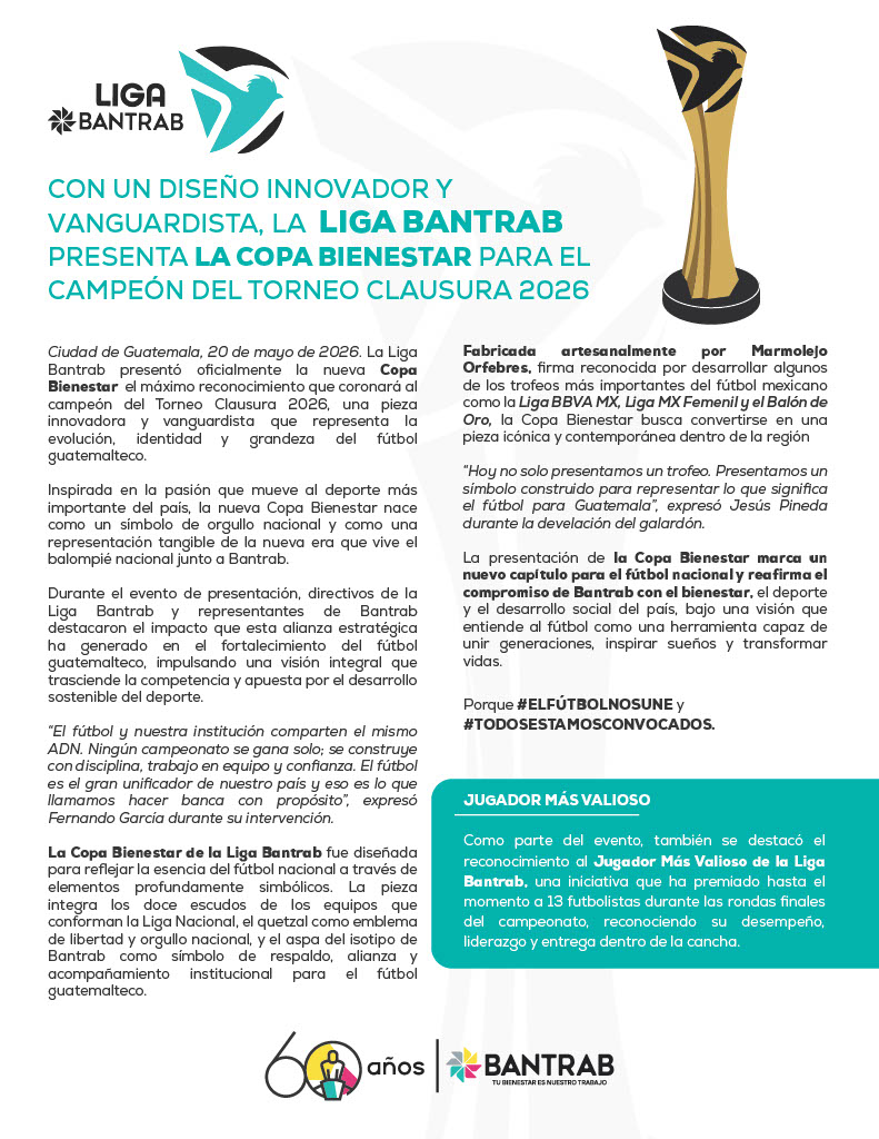 Foto: Cortesía Bantrab.