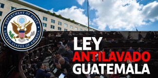En plena discusión de ley antilavado en Guatemala, EE. UU. reitera rechazo a financiamiento al crimen organizado EE. UU. se refirió a las leyes antilavado y su importancia. Imagen La Hora: Francisco Altán