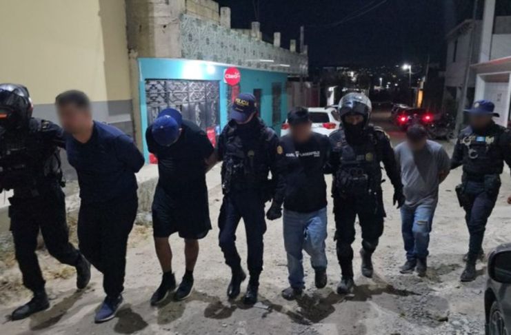 Las personas detenidas son las supuestas responsables de estar involucradas en el crimen contra una pareja hondureña en Huehuetenango.