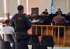 El Tribunal Sexto de Sentencia Penal inició el juicio en contra del supuesto atacante de la mayor asimilada, Maribel Molina. Foto La Hora: Sergio Osegueda