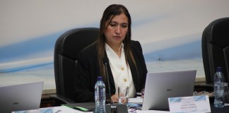 El Organismo Judicial asegura que Claudia Paredes ha sido objeto de amenazas e intimidaciones sin especificar los hechos a los cuales se refiere. Foto La Hora: Daniel Ramírez
