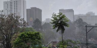 Las precipitaciones para este martes 26 de mayo fueron anunciadas por el Insivumeh debido al paso de una onda del este. Foto La Hora: Eric Salazar