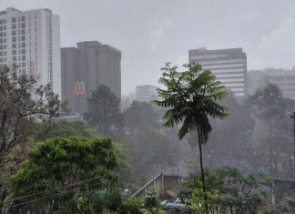 Las precipitaciones para este martes 26 de mayo fueron anunciadas por el Insivumeh debido al paso de una onda del este. Foto La Hora: Eric Salazar