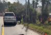 Concejal de Chinautla y su esposo salen ilesos tras sufrir ataque armado La concejal de Chinautla y su esposa fueron atacados a balazos cuando se movilizaban en su vehículo y se dirigían a una reunión a la municipalidad. Foto La Hora: viajeros en ruta /FB