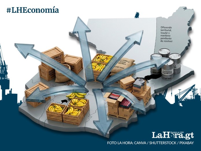 Las exportaciones son uno de los motores que sostiene la economía nacional, según datos del Banguat. Foto La Hora: Alejandro Ramírez