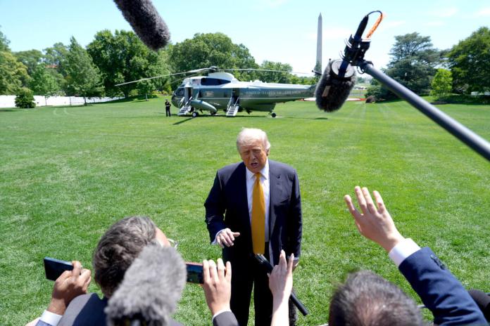 Trump parte de Washington rumbo a Pekín para reunirse con Xi Jinping