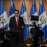 El fiscal general, Gabriel García Luna anunció los nuevos nombramientos en puestos claves tras su toma de posesión. Foto La Hora: Daniel Ramírez