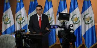El fiscal general, Gabriel García Luna anunció los nuevos nombramientos en puestos claves tras su toma de posesión. Foto La Hora: Daniel Ramírez
