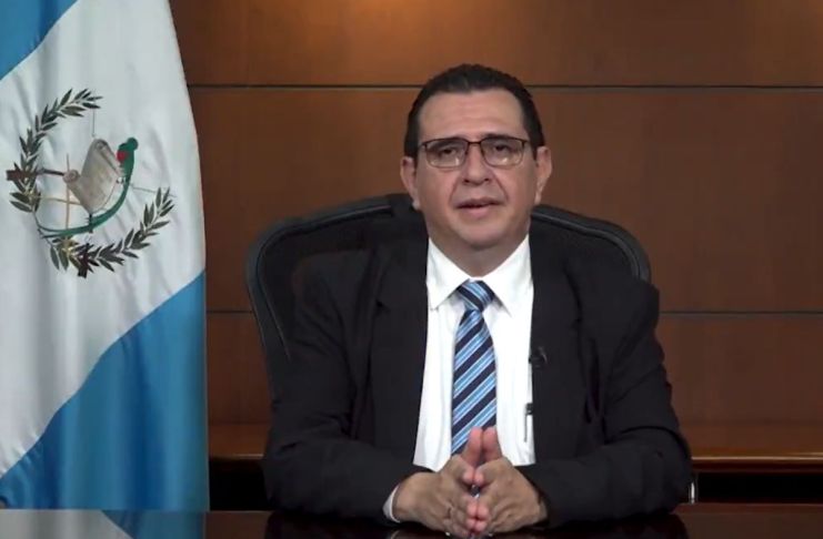 En las primeras horas en el cargo, el nuevo fiscal general, Gabriel García Luna, lanzó un primer mensaje a la nación.