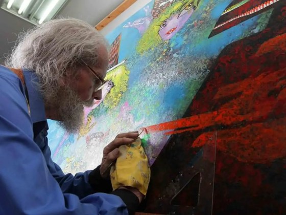 Efra&iacute;n Recinos busc&oacute; crear un arte &ldquo;&uacute;nico e irrepetible&rdquo; que exaltara lo guatemalteco desde la originalidad. Foto La Hora: Redes sociales.