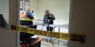 La evidencia quedó en manos del Ministerio Público luego de que la persona no aclarara la procedencia del dinero. Foto La Hora: MP