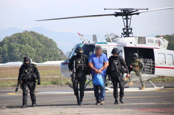 Tras la captura del presunto narcotraficante Jesús Antonio Villalobos Barreto, se conocieron sus vínculos comerciales con la Municipalidad de Ixcán, Quiché. Foto: La Hora/PNC.