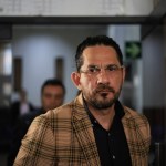 Tras conocer el fallo del juez Eduardo Orozco, los reclamos entre los sindicados en el secuestro de Julio Martínez, no se hicieron esperar. Foto La Hora: Daniel Ramírez