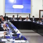 Los magistrados del TSE urgen a los diputados aprobar más fondos para adquirir equipo tecnológico. Foto: Congreso de la República
