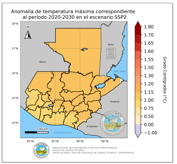 Un estudio efectuado por el Insivumeh destaca cómo las temperaturas muestran incrementos más marcados en zonas que antes se consideraban más frescas.