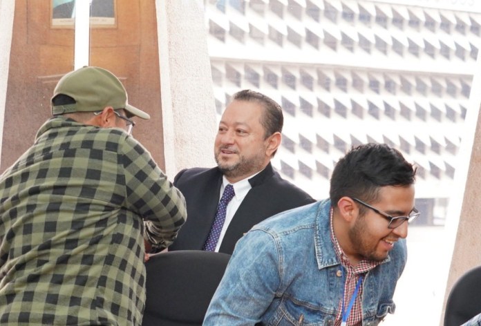 Walter Mazariegos enfrenta una denuncia interpuesta por la Contraloría General de Cuentas. Foto La Hora: Usac