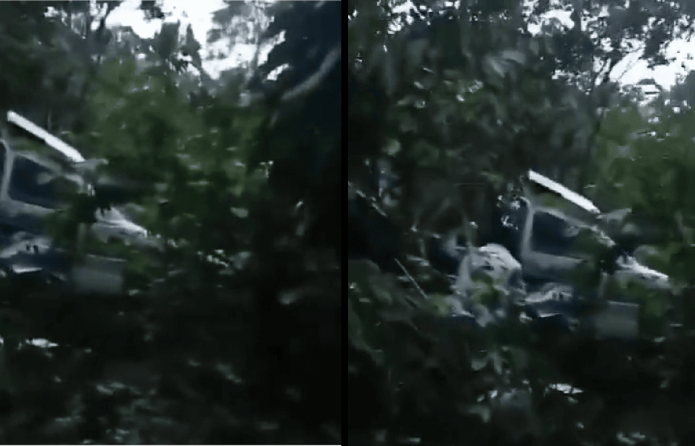 Una avioneta sufrió un accidente en una zona rural de Santa Cruz Barrilla, en el departamento de Huehuetenango.