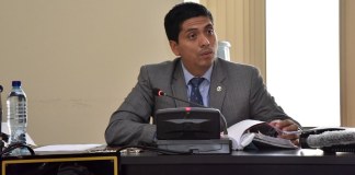 Caso contra Luis Pacheco y Héctor Chaclán cambia de juez y pasa de Fredy Orellana a Mynor Moto La Sala Tercera Penal designo al juez Mynor Moto para que continúe conociendo el caso contra exdirigentes de los 48 Cantones de Totonicapán. Foto La Hora: Archivo