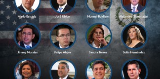 Acuerdo con EE. UU. pone presión sobre la narcopolítica guatemalteca Con una enorme lista de actores políticos y partidos salpicados por señalamientos de narcotráfico, el nuevo acuerdo con EE. UU. genera expectativas. Arte: La Hora/Roberto Altán.