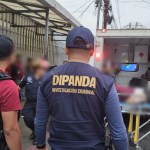 Presuntos extorsionistas del Barrio 18, al verse descubiertos fueron heridos al enfrentar a investigadores de la PNC. Foto: PNC