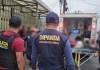 Presuntos extorsionistas del Barrio 18, al verse descubiertos fueron heridos al enfrentar a investigadores de la PNC. Foto: PNC