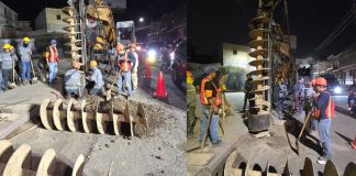 Los trabajos para hacer realidad el paso a desnivel cuchilla El Milagro continúan y los vecinos esperan que finalice y venga a contribuir con agilizar el tránsito.