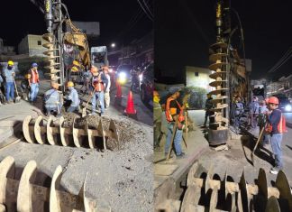 Los trabajos para hacer realidad el paso a desnivel cuchilla El Milagro continúan y los vecinos esperan que finalice y venga a contribuir con agilizar el tránsito.