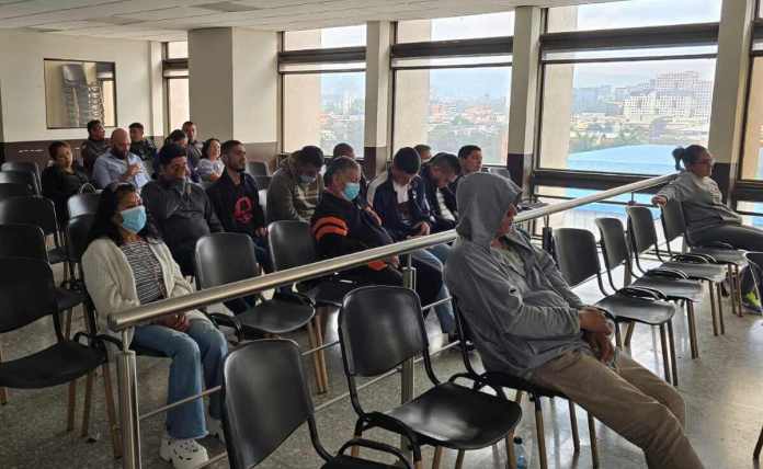 El MP agregó nuevos hechos a implicados en el caso Piratas de la Muerte y juzgado aplaza audiencia intermedia. Foto La Hora: Sergio Osegueda