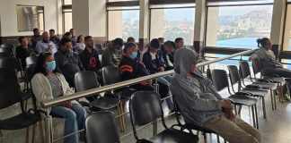 El MP agregó nuevos hechos a implicados en el caso Piratas de la Muerte y juzgado aplaza audiencia intermedia. Foto La Hora: Sergio Osegueda