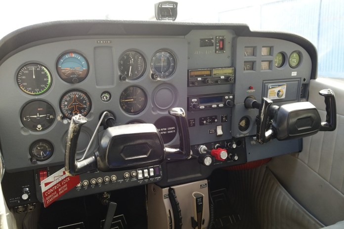 cabina de avioneta