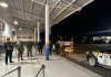 Agentes antinarcóticos de la PNC y la Policía Nacional de Honduras refuerzan la seguridad en la zona fronteriza por hechos de violencia en Corinto y Colón. Foto La Hora: PNC