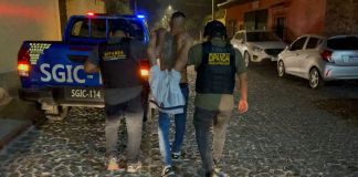 Las fuerzas de seguridad establecieron su identidad tras coordinaciones con las autoridades salvadoreñas, de donde es originario el presunto pandillero. Foto La Hora: PNC
