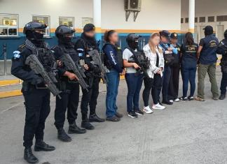 Tras ser capturada en un operativo en el kilómetro 16.5, aldea Don Justo, Santa Catarina Pinula, Guatemala, fue llevada a la frontera con Honduras para ser entregada a las autoridades de ese país.